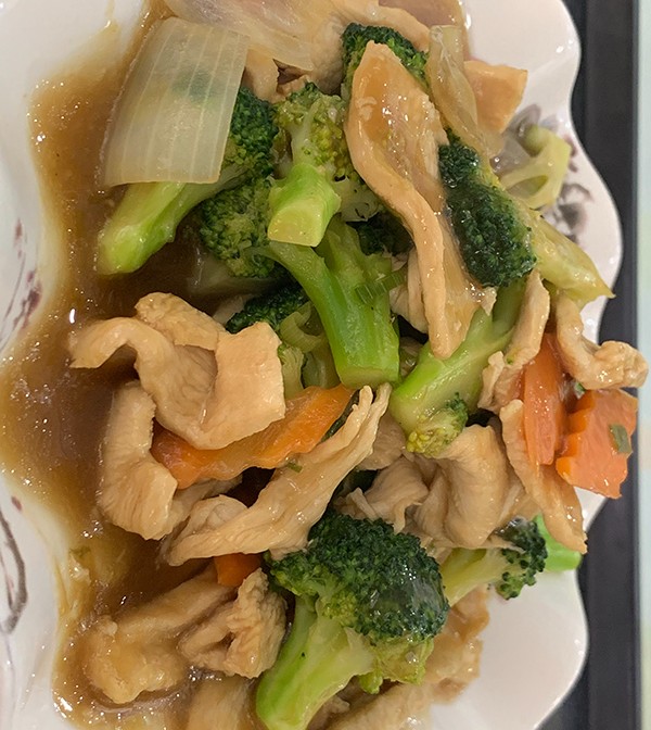 西兰花鸡肉