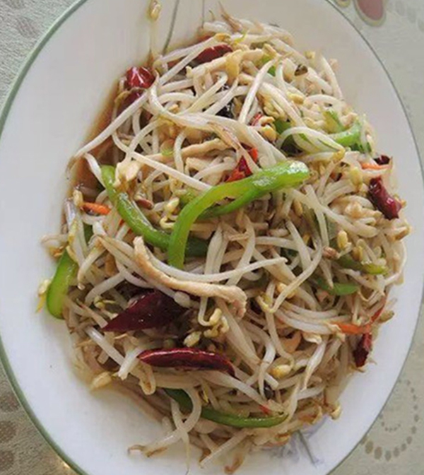 鸡丝豆芽