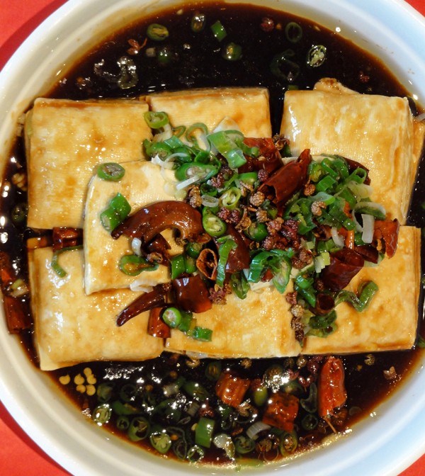 浇汁豆腐