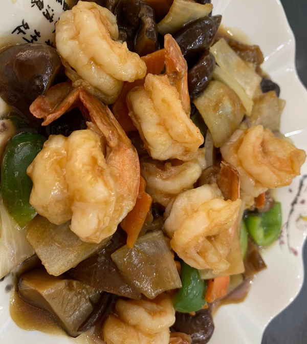 蘑菇虾仁