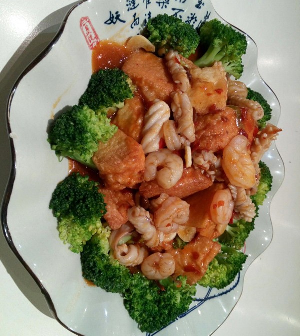 海鲜豆腐煲