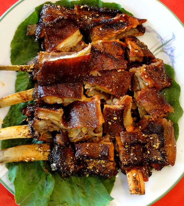 烤羊排