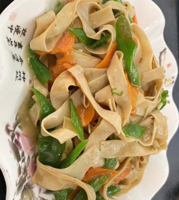 尖椒干豆腐