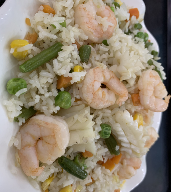 鸡蛋 or 蔬菜炒米饭